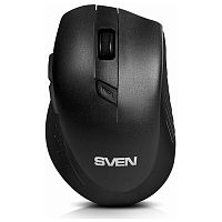 картинка беспроводная мышь sven rx-425w чёрная (5+1кл. 800-1600dpi, блист) от магазина Tovar-RF.ru