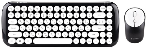 картинка комплект клавиатура + мышь gembird (21083) kbs-9000-bl от магазина Tovar-RF.ru
