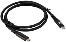 картинка eltronic кабель type-c to type-c 1.0м ( 1-59) 240w нейлоновая оплетка (черный) в пакете от магазина Tovar-RF.ru