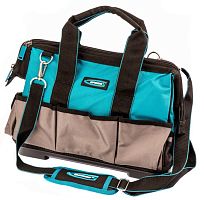 картинка Сумка для инструмента GROSS Сумка для инструмента Handwerker, 26 карманов, пластик. дно, наплечный ремень, 400х225х310мм 90272 от магазина Tovar-RF.ru