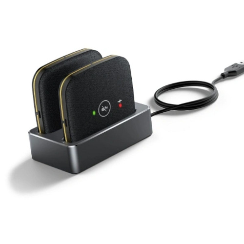 картинка спикерфон yealink черный (cpw65-dect-duo) от магазина Tovar-RF.ru
