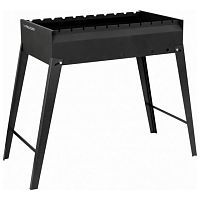 картинка palisad мангал сварной, 605х375х138/640 мм, сталь 2 мм, camping [69668]от магазина Tovar-RF.ru