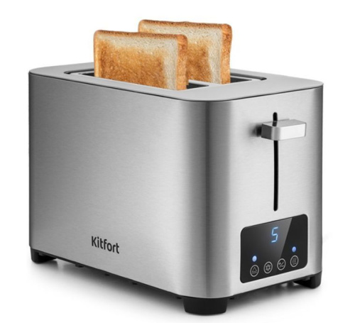 картинка тостер kitfort kt-2048 нержавеющая сталь от магазина Tovar-RF.ru