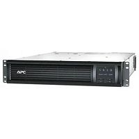 картинка источник бесперебойного питания, apc, smart-ups smt2200rmi2uc, линейно-интерактивный, мощность 2200ва/1980вт, стоечный 2u, 230в, вых: 8 x iec c13, 1 x iec c19, rbc43, smartconnect port+smartslot, avr, от магазина Tovar-RF.ru