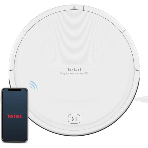картинка tefal rg8227wh робот-пылесос, контейнер, белый от магазина Tovar-RF.ru