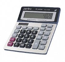 картинка Калькулятор PERFEO (PF-A4028) 12-разр., GT, серебристый от магазина Tovar-RF.ru