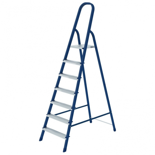 картинка СИБРТЕХ Стремянка, 7 ступеней, стальная, Россия [97847] от магазина Tovar-RF.ru