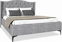 картинка Кровать интерьерная НК-МЕБЕЛЬ TANGO кровать 1600х2000 Рогожка Серая 72306795 (2 кор.) НК-МЕБЕЛЬ TANGO кровать 1600х2000 Рогожка Серая 72306795 (2 кор.) от магазина Tovar-RF.ru