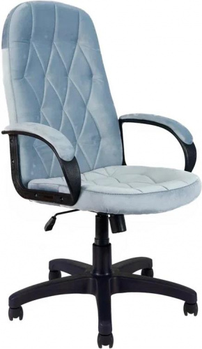 картинка КомпьютерноеОфисное кресло ЯРКРЕСЛА Кресло Кр61 ТГ ПЛАСТ HT12 (ткань серо-голубая) от магазина Tovar-RF.ru