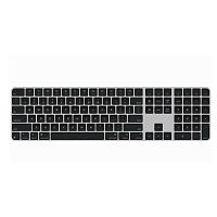 картинка клавиатура apple magic keyboard touch id numeric keypad usb-c, черный mxk83rs/a  от магазина Tovar-RF.ru