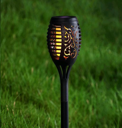 картинка Садовый светильник на солнечной батарее СТАРТ (15749) САД 12LED Маори Пламя от магазина Tovar-RF.ru