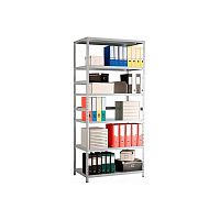 картинка Стеллаж MS 220/100х30/6 (Размеры внешние (ВхШхГ) 2200х1000х300 мм, 6 полок, с единой стойкой) [S24199173602] от магазина Tovar-RF.ru