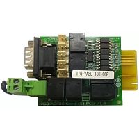 картинка релейная карта  powercom as400 mini, сухие контакты с гальванической развязкой, для ибп серий mas/mrt/mac./ powercom as400 mini dry contact i/o card for mas/mrt/mac. от магазина Tovar-RF.ru