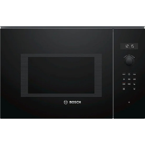 картинка микроволновая печь bosch bfl554mb0, встраиваемая, 25л, 900вт, черный от магазина Tovar-RF.ru