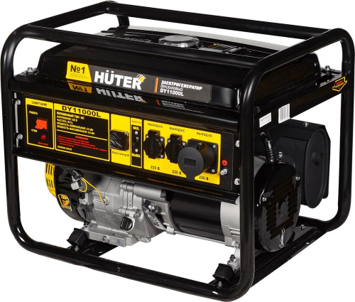 картинка Генератор HUTER DY11000L 9кВт магазин Tovar-RF.ru являющийся официальным дистрибьютором в России картинка Генератор HUTER DY11000L 9кВт от магазина Tovar-RF.ru