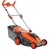 картинка PATRIOT CM 435XL Газонокосилка аккумуляторная [512201435] { 40В, акб 2,5Ач, ширина кошения 37см, травосборник 40 л } от магазина Tovar-RF.ru