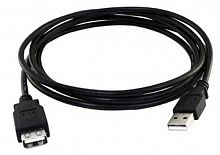 картинка кабель usb exployd ex-k-1400 кабель usb 2.0 am - af 2.0m чёрный от магазина Tovar-RF.ru