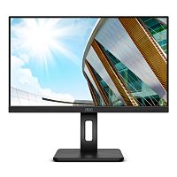 картинка lcd aoc 23.8" 24p2q black с поворотом экрана {ips 1920x1080 75hz 4 ms 178/178 250cd dvi hdmi displayport 1.2 4xusb3.2 mm pivot} от магазина Tovar-RF.ru