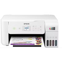 картинка мфу струйный epson ecotank l3266 цветная печать, a4, с снпч, цвет белый [c11cj66416] от магазина Tovar-RF.ru