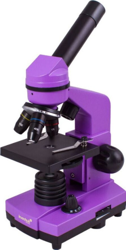 картинка микроскоп levenhuk rainbow 2l amethyst/аметистот магазина Tovar-RF.ru