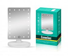 картинка Светильник CAMELION (14006) M145-SL C01 бел. (Зеркало C LED подсветкой, 1X, дневн.свет, 5Вт,4*LR6) от магазина Tovar-RF.ru