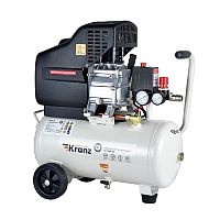 картинка Kranz (KR-16-1151) Компрессор воздушный KR-1500/24, 1500Вт, 230 л/мин, 24л от магазина Tovar-RF.ru