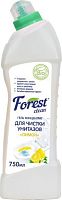 картинка Гель для сантехники FOREST CLEAN Гель-концентрат для чистки унитазов "Лимон" 750 мл от магазина Tovar-RF.ru