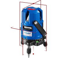 картинка ЗУБР КРЕСТ-55, 4 верт, 3 гориз. линии, 20м/70м, точн. 0,3 мм/м, в кейсе (34904) от магазина Tovar-RF.ru