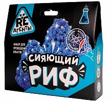 картинка игрушка re-агенты ex008t игрушка: научно-познавательный набор "сияющий риф", синий от магазина Tovar-RF.ru