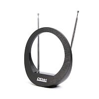 картинка антенна телевизионная комнатная сигнал sai-631 усы 1м кабель 3м от магазина Tovar-RF.ru