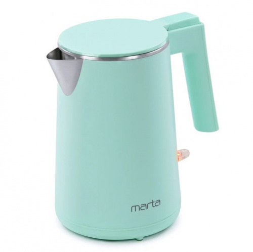 картинка электрический чайник marta mt-4591 светлая яшма чайник металлический от магазина Tovar-RF.ru