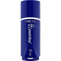 картинка smartbuy usb drive 8gb crown blue (sb8gbcrw-bl)  от магазина Tovar-RF.ru