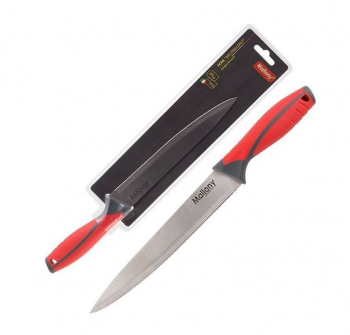 картинка Нож MALLONY Нож с прорезиненной рукояткой ARCOBALENO MAL-02AR разделочный, 20 см (005521) от магазина Tovar-RF.ru
