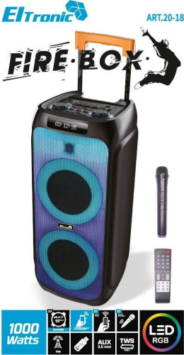 картинка мидисистема eltronic (20-18) fire box 1000 - колонка 10 eltronic (20-18) fire box 1000 - колонка 10 от магазина Tovar-RF.ru