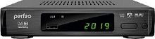 картинка perfeo dvb-t2/c приставка "leader" для цифр.tv, wi-fi, iptv, hdmi, 2 usb, dolbydigital, пульт ду perfeo (pf-a4412) leader dvb-t2/c от магазина Tovar-RF.ru