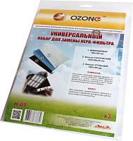 картинка аксессуары д/пылесосов ozone microne h-09 набор универсальных фильтров для замены hepa-фильтра от магазина Tovar-RF.ru