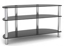 картинка Стойка для TV MD 403 slim ( до 50" ) дымч/сереб от магазина Tovar-RF.ru