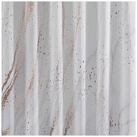 картинка Штора для ванной САНАКС 01-95 Штора с рисунком, золотые разводы, в ванную комнату, без колец - полиэстэр, 180 х 180 см от магазина Tovar-RF.ru