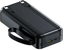картинка повербанк aksberry (6900290870014) e201 lines pd22.5w with cabels 20000 mah (черный) от магазина Tovar-RF.ru