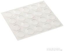 картинка РЫЖИЙ КОТ Накладки-ограничители антиударные, на клейкой основе, 20 шт РЫЖИЙ КОТ Накладки-ограничители антиударные, на клейкой основе, 20 шт от магазина Tovar-RF.ru