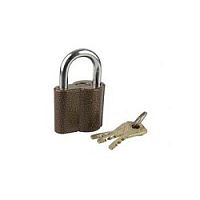 картинка ЗУБР "МАСТЕР" [3720_z01] Замок навесной, общего применения, дисковый механизм секрета, ключ 7 PIN, дужка d-14мм, 80мм  от магазина Tovar-RF.ru