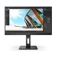 картинка lcd aoc 27'' q27p2q {ips 2560х1440 300cd 178/178 1000:1 16.7m 4ms d-sub hdmi displayport usb-hub height adj pivot tilt swivel speak} от магазина Tovar-RF.ru