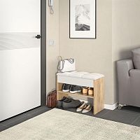 картинка Обувница БИТЕЛ ЛЕССИ Дуб крафт золотой/Белое/Борнео Милк (1 кор.) БИТЕЛ ЛЕССИ Дуб крафт золотой/Белое/Борнео Милк (1 кор.) от магазина Tovar-RF.ru