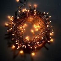 картинки светодиодная гирлянда ecola n5yv10elc 220v ip44 нить 10м 160led 4000k нейтральный белый от магазина Tovar-RF.ru