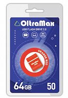 картинка флэш-накопитель oltramax om-64gb-50-orange red 2.0 от магазина Tovar-RF.ru