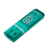картинка smartbuy usb drive 8gb glossy series green sb8gbgs-g от магазина Tovar-RF.ru