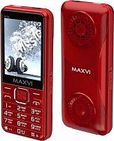 картинка телефон мобильный maxvi р110 red от магазина Tovar-RF.ru