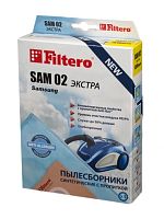 картинка filtero sam 02 (4) экстра, пылесборники, 4 шт в упак. от магазина Tovar-RF.ru