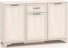 картинка Комод МЕБЕЛЬ-КОМПЛЕКС Мирелла Комод с тремя дверьми и ящиком Бодега Светлая/Патина МЕБЕЛЬ-КОМПЛЕКС Мирелла Комод с тремя дверьми и ящиком Бодега Светлая/Патина от магазина Tovar-RF.ru