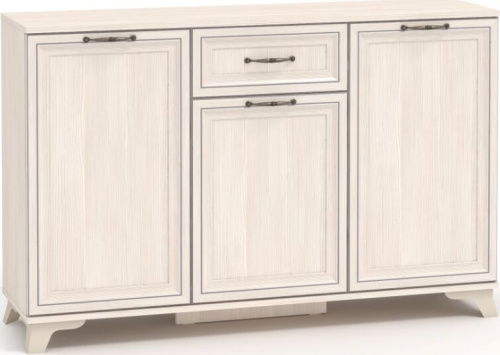 картинка Комод МЕБЕЛЬ-КОМПЛЕКС Мирелла Комод с тремя дверьми и ящиком Бодега Светлая/Патина МЕБЕЛЬ-КОМПЛЕКС Мирелла Комод с тремя дверьми и ящиком Бодега Светлая/Патина от магазина Tovar-RF.ru